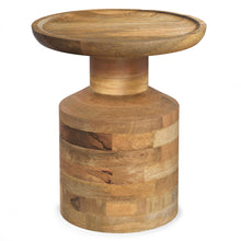 Load image into Gallery viewer, Haynes - Handcrafted Wooden Accent Table
