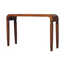 Load image into Gallery viewer, Solid Wood Solid Console Table With Two Drawers (719157) - Brown
