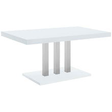 Load image into Gallery viewer, Creston - 5 Piece Dining Set With Upholstered Chairs - Gloss White
