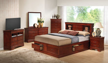 Load image into Gallery viewer, Traditional Style Bookcase Storage Bed
