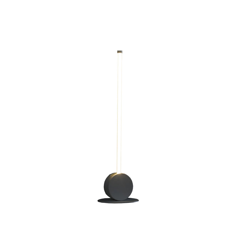 Metal Leaning Stick LED Table Lamp - White