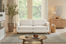 Load image into Gallery viewer, Modern Sofa With Solid Wood Legs, 3 Seater

