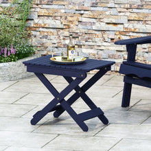 Load image into Gallery viewer, Outdoor Folding Wooden Side Table
