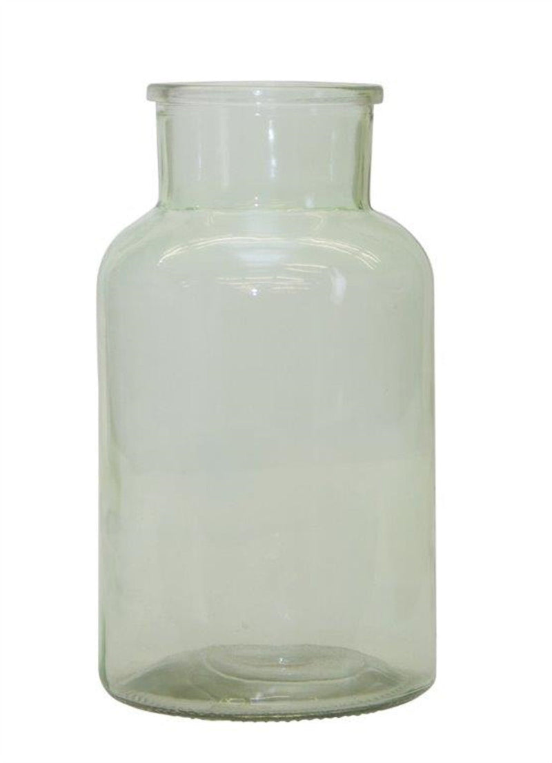 Cylindrical Table Vase - Green