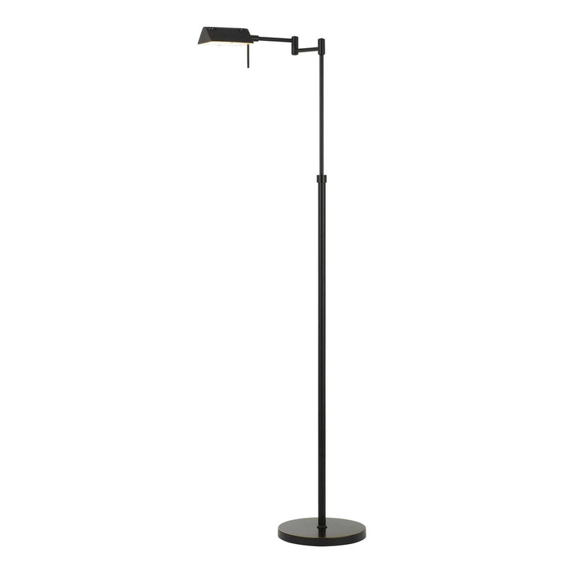 Adjustable Swing Arm Floor Lamp - Bronze