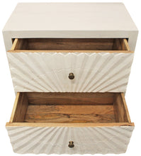 Load image into Gallery viewer, Two Drawer Nightstand - Ivory
