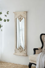 Load image into Gallery viewer, Full Length Mirror With Solid Wood Frame, Floor Mirror For Living Room Bedroom Entryway - White
