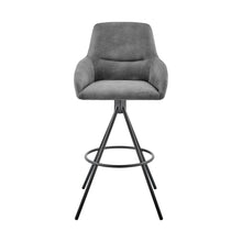 Load image into Gallery viewer, 38" Counter Height Bar Chair - Charcoal / Black
