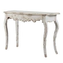 Load image into Gallery viewer, Slimline wash Console Table, For Hallway Living Room Bedroom - White Washed
