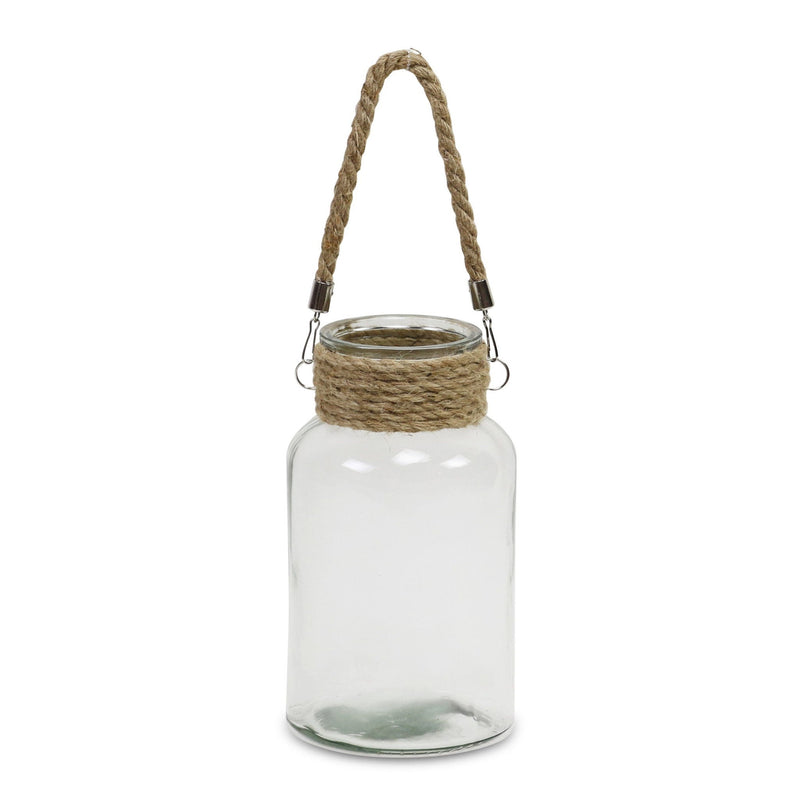 Glass Decorative Bottle (488167) - Brown