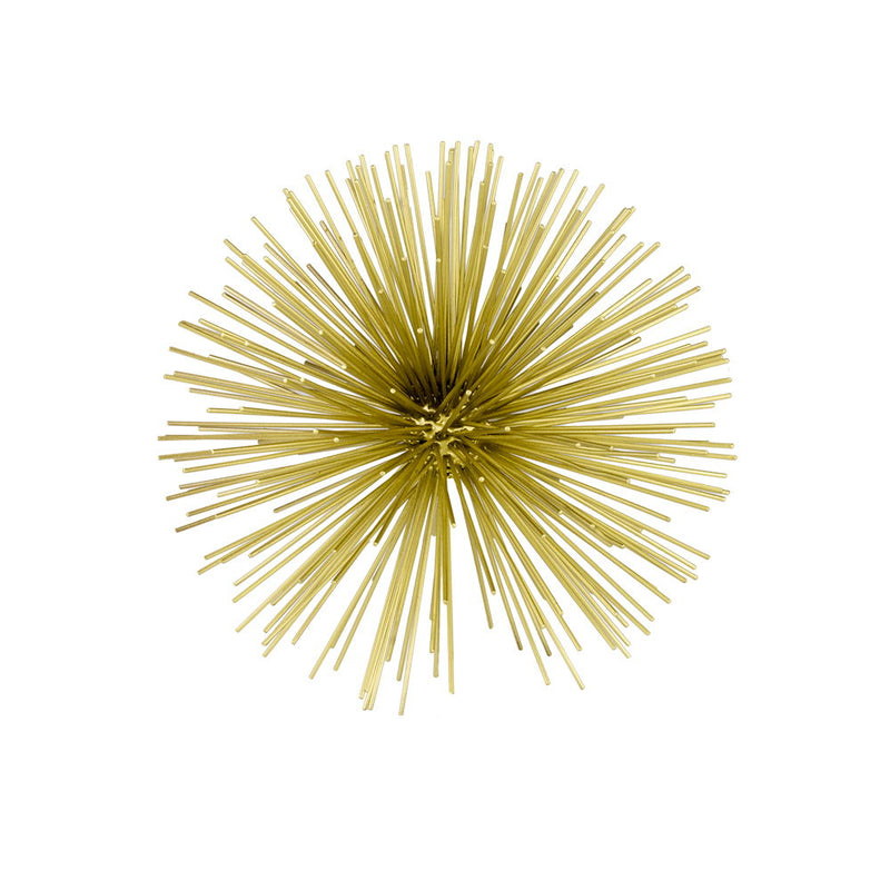 Sea Urchin Spiky Sphere - Gold