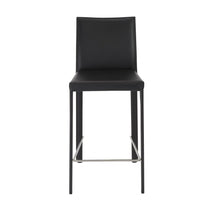 Load image into Gallery viewer, Low Back Counter Height Bar Chairs (Set of 2) - Black
