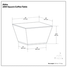 Load image into Gallery viewer, Abba - Handcrafted Coffee Table
