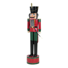 Load image into Gallery viewer, Classic Nutcracker Holiday Decor - Green / Red
