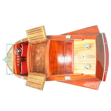 Load image into Gallery viewer, Hand Painted Model Boat (624214) - Dark Brown / Light Brown
