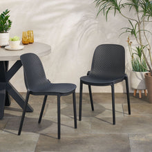 Load image into Gallery viewer, Outdoor Stacking Dining Side Chair (Set of 2)
