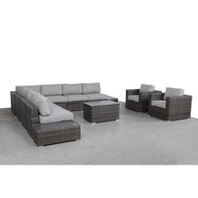 Load image into Gallery viewer, Stylish Entertainment Sectional Set, Outdoor Living
