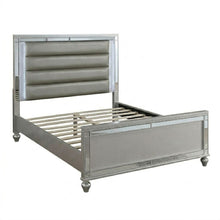 Load image into Gallery viewer, Bed With LED Lights, Tufted Headboard
