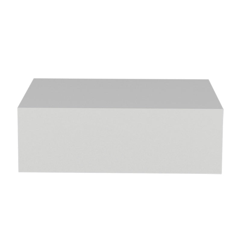 Wood One Drawer Floating Nightstand (734200) - White