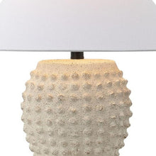 Load image into Gallery viewer, 18" Novelty Table Lamps With Empire Shades (Set of 2) - Cream / Clear
