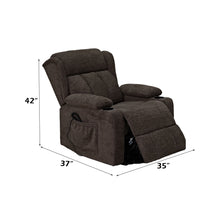 Load image into Gallery viewer, Lusio - Power Motion Recliner With Lift &amp; Cup Holder - Brown
