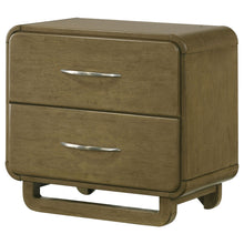 Load image into Gallery viewer, Tully - 2 Drawer Nightstand - Nutmeg Brown
