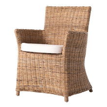 Load image into Gallery viewer, Rattan Dining Arm Chairs (Set of 2) - Natural
