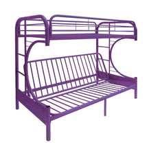 Load image into Gallery viewer, ACME Eclipse Bunk Bed (Twin/Full/Futon) in Purple 02091PU
