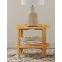 Load image into Gallery viewer, Isbell - Round Table With Storage Shelf

