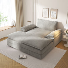 Load image into Gallery viewer, Modern Oversized Double Chaise Lounge Chair
