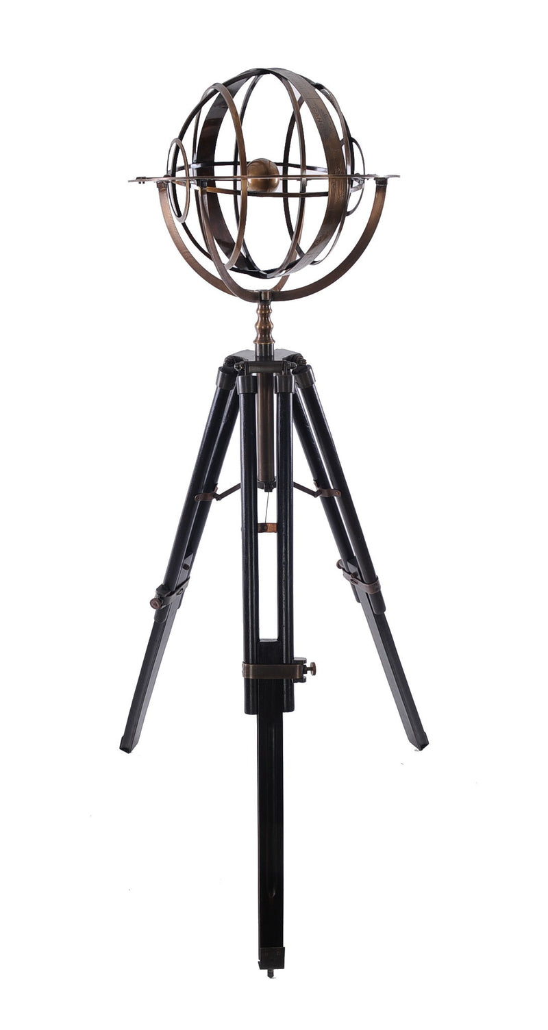 Armillary With Stand - Brass