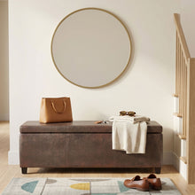Load image into Gallery viewer, Avalon - Contemporary Storage Ottoman Bench
