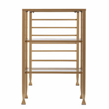 Load image into Gallery viewer, Writing Desk (402040) - Clear / Gold
