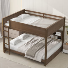 Load image into Gallery viewer, Bunk Bed With Storage Cabinets And USB Ports
