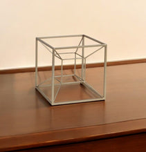 Load image into Gallery viewer, Hand Painted Decorative Box Tabletop Sculpture - Champagne
