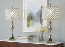 Load image into Gallery viewer, Ashland - Contemporary Table Lamp Square Clear Crystal (Set of 2) - Polished Nickel
