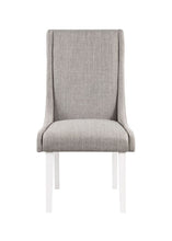 Load image into Gallery viewer, Upholstered Linen Dining Side Chairs (Set of 2) - Gray
