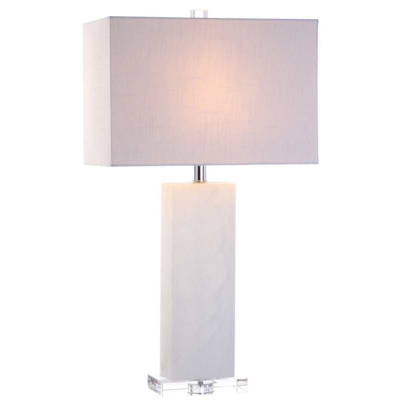 27" Novelty Table Lamp LED With Shade - White