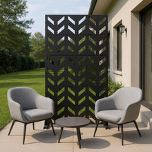 Load image into Gallery viewer, Six Panel Screen Room Divider (720221) - Black
