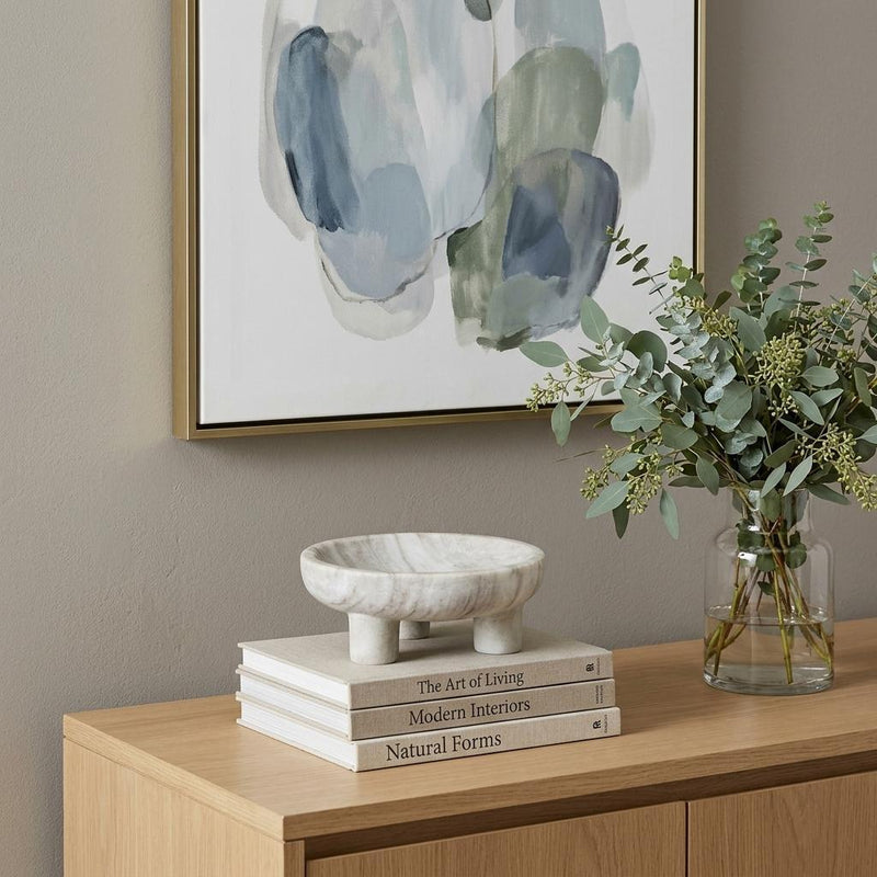 Marble Decorative Bowl - Gray