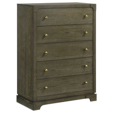 Load image into Gallery viewer, Harbington - 5 Drawer Chest - Chocolate
