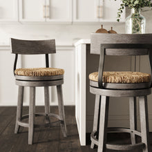 Load image into Gallery viewer, Stool With Natural Seagrass Seat
