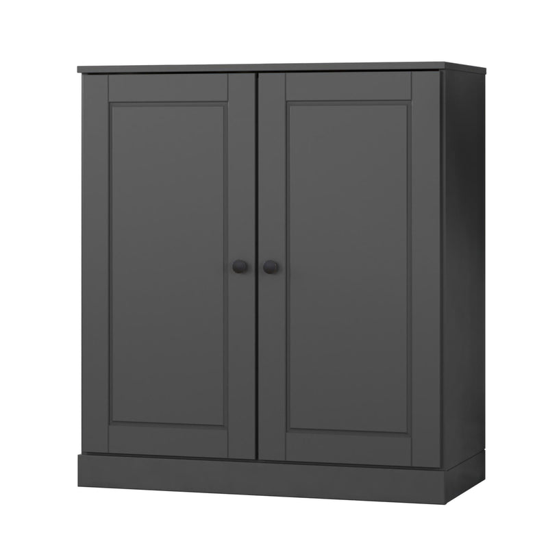 Accent Cabinet With Two Doors - Gray