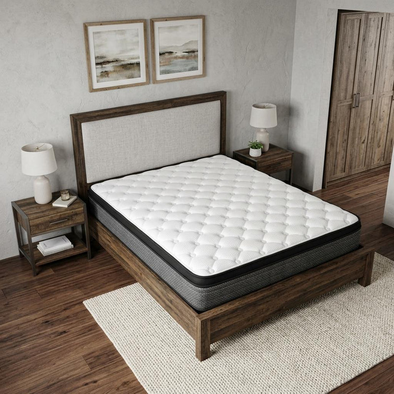 Foam Medium Euro Top Foam Mattress - Split California King