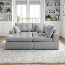 Load image into Gallery viewer, Corner Chaise L-Shaped Sectional Sofa Bed
