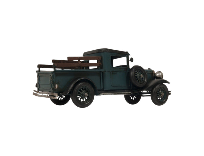 c1928 Ford Model A Pickup Hand Painted Model Truck - Dark Gray