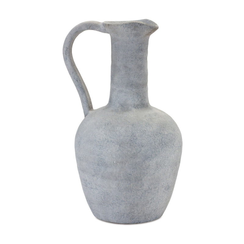 Round Pitcher Vase (632617) - Gray