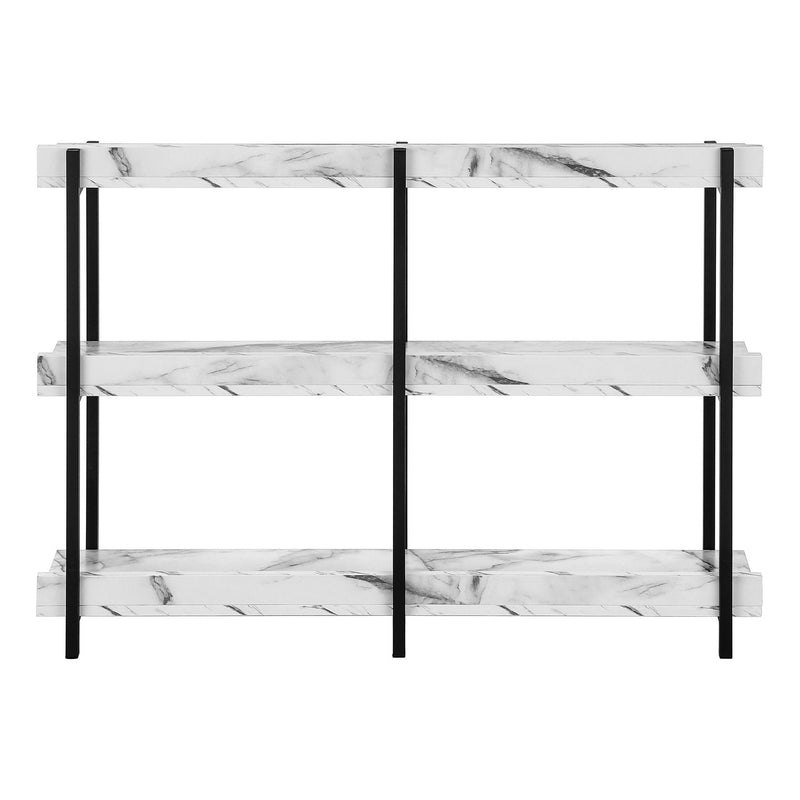 End Table With Three Shelves (489738) - Black
