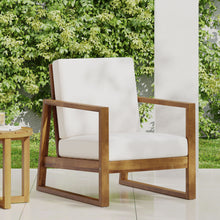 Load image into Gallery viewer, Nexusia - Outdoor Acacia Wood Club Chair With Slat Design
