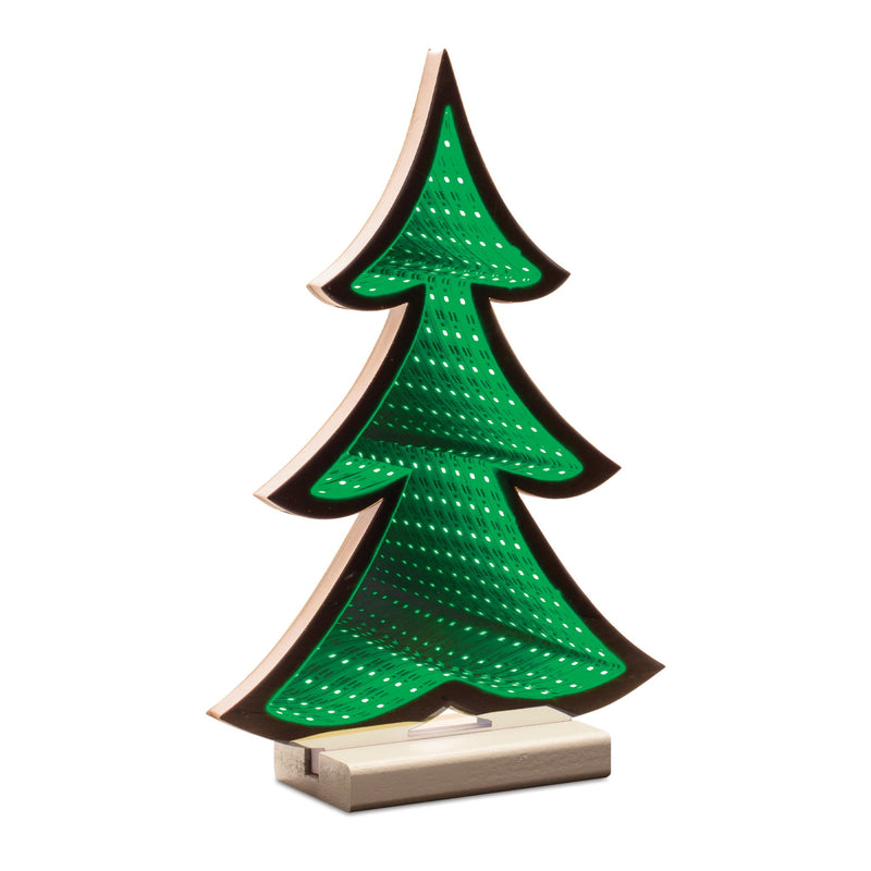 Trees Christmas Christmas Tree Tabletop Sculpture With LED (633776) - Green